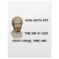 Alea Iacta Est - The Die Is Cast Personalized Letterhead