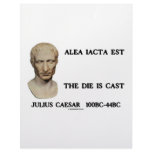 Alea Iacta Est - The Die Is Cast Personalized Letterhead