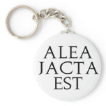 Alea Jacta Est Keychain