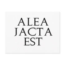 Alea Jacta Est postcards