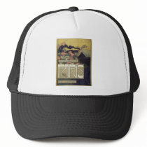Aleardo Villa ~ Paris Art Nouveau Mesh Hats