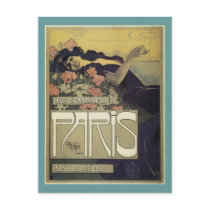 Aleardo Villa ~ Paris Art Nouveau postcards