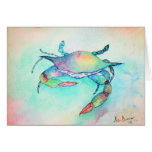 Alecia's Early Paintings -"The Blue Crab" Cards