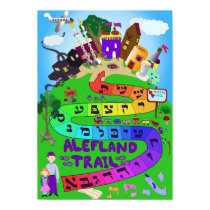 Alef Land Trail Poster/Game posters by AlefLand Alef Land Trail Poster/Game posters