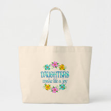 Alegría de la hija bolsa de mano