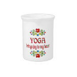Alegría de la yoga jarra