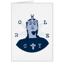 Aleister Crowley Greeting Card
