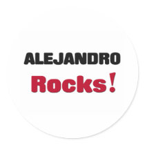 Alejandro Rocks Sticker