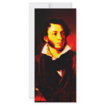 Aleksandr Pushkin Custom Rack Card