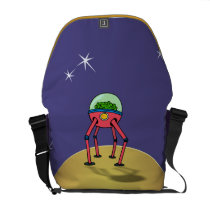 Alen Brain in Spacesuit on planet