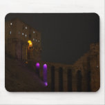 Aleppo Citadel Castle at night - Syria Mousepads