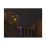 Aleppo Citadel Castle at night - Syria Post Card