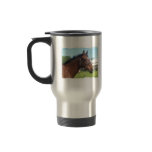 Alert Arabian Horse Travel Mug