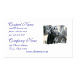 Alert Black Labrador Retriever Dog Business Cards