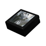 Alert Black Labrador Retriever Dog Gift Box