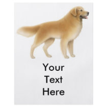 Alert Golden Retriever Flyer