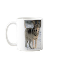 Alert Wolf Mug