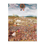 Alesia Besieged by Julius Caesar Post Cards