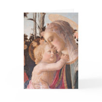 Alessandro Botticelli's The Virgin and Child Greeting Card