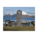 Aleut Relocation Memorial Statue, Unalaska Island Post Cards
