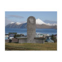 Aleut Relocation Memorial Statue, Unalaska Island postcards