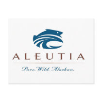 Aleutia Logo Postcard