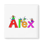 Alex Refrigerator Magnets