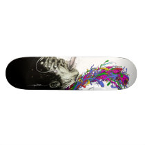 Alex Pardee "Escaped Convict(ion)" skateboards