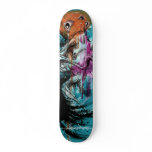 Alex Pardee "Stoomach Bodies" Custom Skate Board