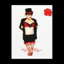 Alexa Burlesque Post Card