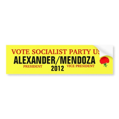 Alexander 2012 bumper sticker by hueylong