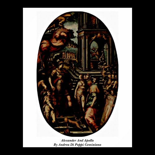 Alexander And Apollo By Andrea Di Poppi Geminiano Posters