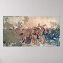 Alexander at Issus Poster