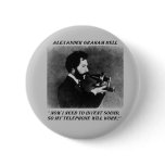 Alexander Bell Funny Button