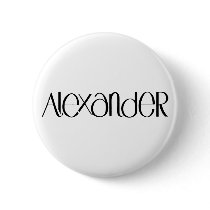 Alexander black Button