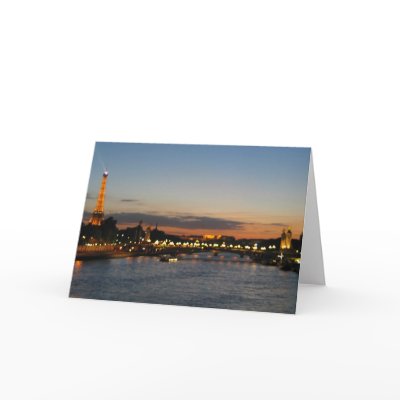 Alexander Bridge Paris Greeting Cards by billstayer