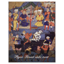 Alexander Building A Wall Against Gog And Magog By Full Color Flyer