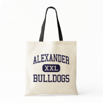 Alexander - Bulldogs - High School - Laredo Texas Tote Bag