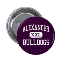 Alexander - Bulldogs - High School - Laredo Texas Pins