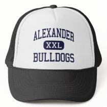 Alexander - Bulldogs - High School - Laredo Texas Trucker Hats