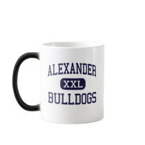 Alexander - Bulldogs - High School - Laredo Texas mugs by customteamsportswear Alexander - Bulldogs - High School - Laredo Texas mugs