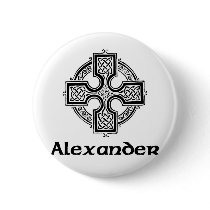Alexander Celtic Cross buttons