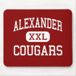 Alexander - Cougars - High - Douglasville Georgia Mouse Mats