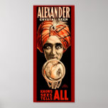 Alexander Crystal Seer Magic Poster