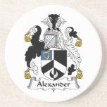 Alexander Family Crest Drink Coasters