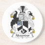 Alexander Family Crest Drink Coasters