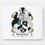 Alexander Family Crest Mouse Pad