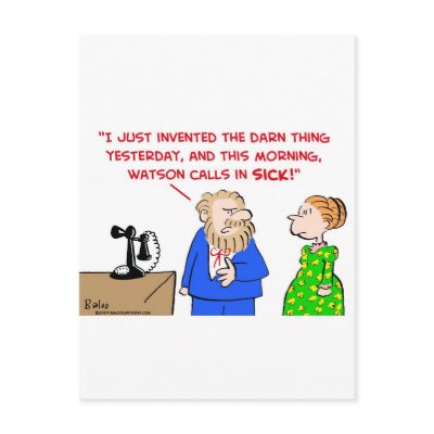 alexander graham bell calls sick telephone post cards by rexfmay