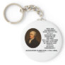 Alexander Hamilton Government Passion Constraint Keychain
