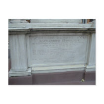 ALEXANDER HAMILTON'S GRAVE postcards by Gary_Delaney ALEXANDER HAMILTON'S GRAVE postcards